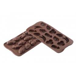 Molde Silicone Bombons Frutas