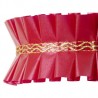 Fita Plissada Vermelha 10mts x 5cm