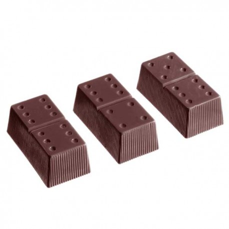 Molde Policarbonato Bombons Dominó