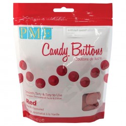 Candy Buttons Vermelho (Chocolate Pastilha) 340g