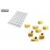 Molde Silicone Micro Quadrados Silikomart