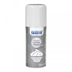 Corante Alimentar em Spray Prateado 100ml