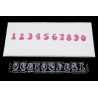 Cortante Ejector Letras Numeros Groovy Clikstix