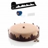 Molde Silicone Fogo Chocolate + Rolo Acetado + Espatula Silikomart