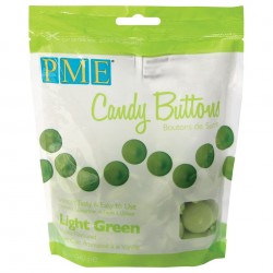 Candy Buttons Verde Claro (Chocolate Pastilha) 340g