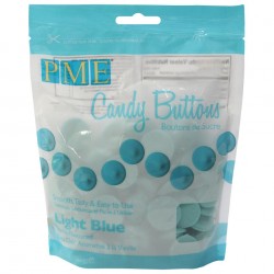 Candy Buttons Azul Bebe (Chocolate Pastilha) 340g