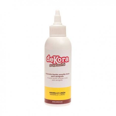 Corante Liquido Amarelo para Aerografo 190ml