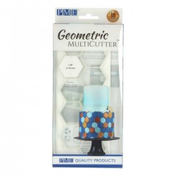Cortante Plastico Geometrico Hexagono Gr PME