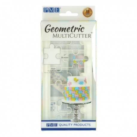 Cortante Plástico Geometrico Puzzle Md PME