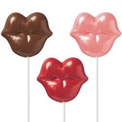 Molde Plástico Bombons Lollipops Labios