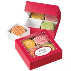 Caixa Vermelha com visor