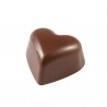 Molde Policarbonato Coração Chocolate
