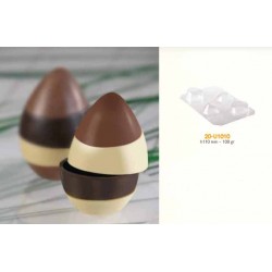 Molde Plástico Ovo de Chocolate