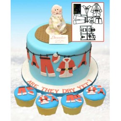 Cortante Santa Clothes (Roupas Pai Natal)