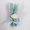 Ramo Espiga Azul Comunhões 9cm