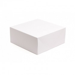 Caixa Branca Quadrada 30cm