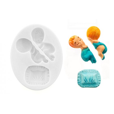 Molde Silicone Bebe Silikomart