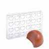 Molde Policarbonato Bombons Chocolate Lua