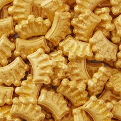 Sprinkles Coroas Douradas 56g Wilton