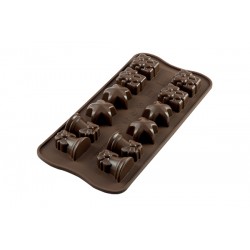 Molde Silicone Bombons Natal