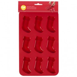 Molde Silicone Botas Chocolate Natal Wilton