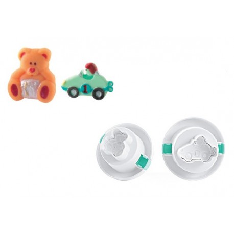 Cortante com Ejector Urso e Carro