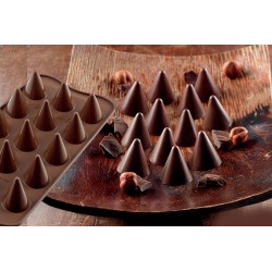 Molde Silicone Bombons Cones Silikomart