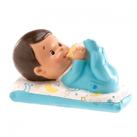 Menino Baptizado 10x6cm