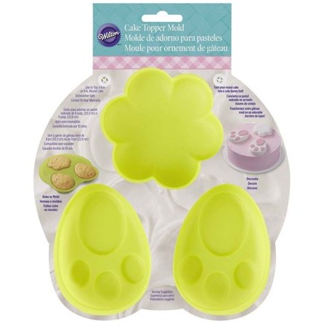 Molde Silicone Coelho - Topo de Bolo Wilton