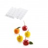 Molde Silicone Maça - Cereja - Pessego 30 Silikomart