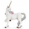 Unicornio Prateado 10x13cm