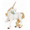 Unicornio Dourado 10x13cm