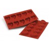 Molde Silicone Saravin Coração (48mm) Silikomart