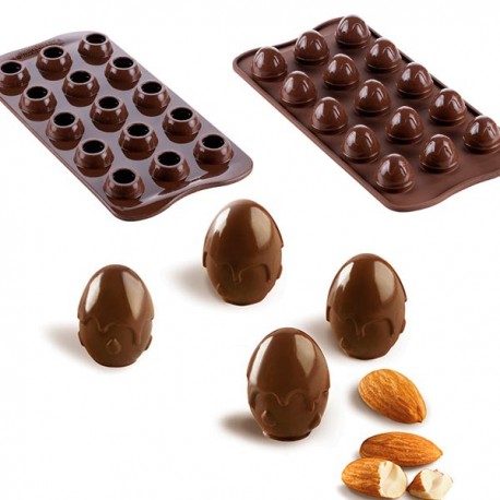 Molde Silicone Choco Drop 3D