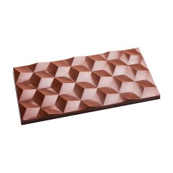 Molde Policarbonato Chocolate Tablete Facet