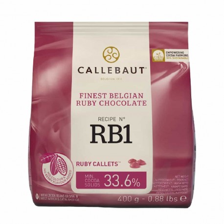 Chocolate Ruby Callebaut 400g