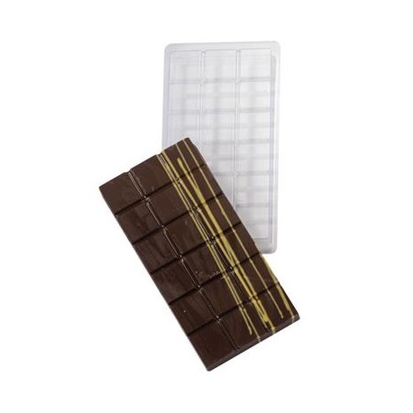 Molde Plástico Tablete Chocolate