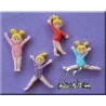 Molde Silicone Bailarinas