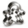 Cortantes Inox Boneco Gengibre Cj.3