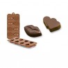 Molde Bombons Coração Labio