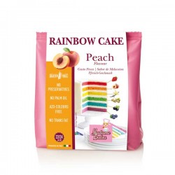 Preparado Bolo Rainbow Laranja Sabor Pêssego