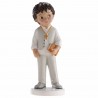 Menino Comunhão 16,6cm | Topo de Bolo