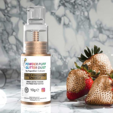 Spray Pulverizador Dourado