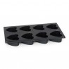Molde Silicone Corações 