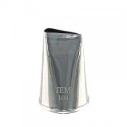 Boquilha Inox Petalas / Folhos 104 Jem
