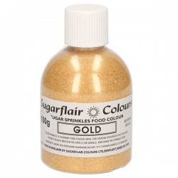 Açúcar Dourado | Sugar Sprinkles Gold 100g