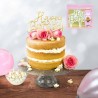 Cortante Topo de Bolo Happy Birthday