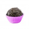 Petifures | Forminhas Brigadeiro Rosa Claro Emb.100