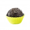 Petifures | Forminhas Brigadeiro Amarelo Emb.100
