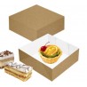 Caixa Kraft Pastéis 19,3X15,1cm